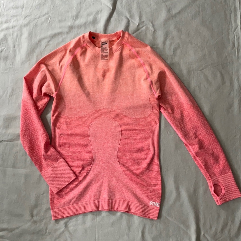 Gymshark long sleeve dry fit shirt